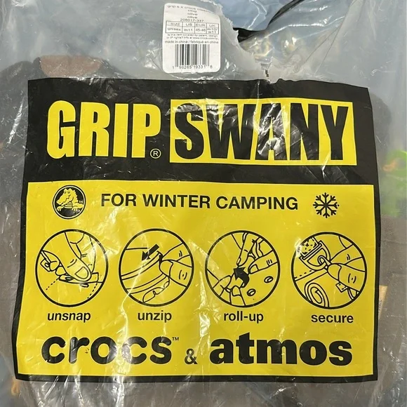 🥾 Grip Swany x Crocs x atmos All Terrain Boots – Olive Brown Men’s Size 11 NWT - Picture 7 of 8